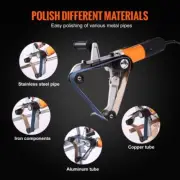 1300W Pipe Belt Sander 6 Speed Adjustable Sanding Machine with 50PCS Belts for