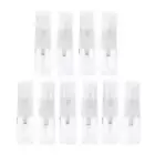 10Pcs Refillable Clear Glass Spray Perfume Bottle Atomizer Containers
