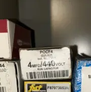 POCF4 Run Capacitor 4MFD Oval
