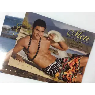 美國關島夏威夷ABC Store原裝進口 寫真集2019年泳裝健身沖浪衝浪猛男 年曆 日曆 月曆 掛曆 比基尼美女年曆