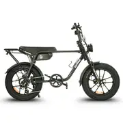 Fatfish OG 17AH Fat Tyre E-Bike Holographic Grey