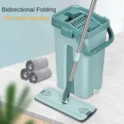 Scratch free mop, hand washable flat mop, household wooden floor mop, mop, lazy
