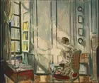 Ethel Sands : Sunlit Room : Archival Canvas Art Print