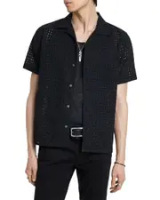 John Varvatos Memphis Waffle Henley