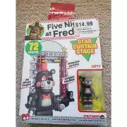 Five Nights At Freddy's 72 Piece Star Curtain Stage New In Box