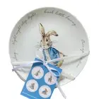 Beatrix Potter PETER RABBIT Easter Bunny Porcelain Appetizer Plates (4) New