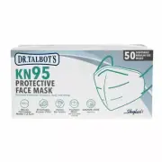 Dr. Talbot’s Disposable KN95 Cup Style Mask - Foldable - 4-Layer - PM2.5 -50 ct.
