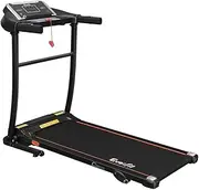 [Everfit] Treadmill Electric Treadmills with 400mm Running Belt, Folding Walking Pad Foldable Machine Exercise & Fitness Equipment, with up to 12km/h Speed and 3-Level Incline for Home Gym Workout