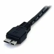 StarTech 0.5m Black USB 3.0 Micro B Cable - USB3AUB50CMB
