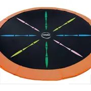 New Trampoline Replacement Spring Rainbow Mat Round 12ft