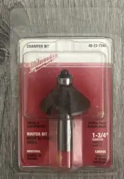 Milwaukee Chamfer Bit 1 3/4" 48-23-7240 Router Bit