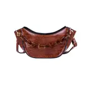 Fashion PU Leather Shoulder Bags Totes Female Messenger Bag Women Retro Chain Female Elegant Shoulder Handbags