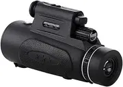 12X42 High Power Hd Portable Monocular Compact with Night Vision Bak4 Prism Fmc Lens Monocular with Smartphone Adapter and Tripod for Bird Watch Little Surprise