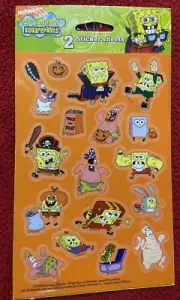 SpongeBob SquarePants Halloween Stickers New Unopened 2008