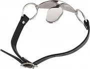 HCUDFN BDSM Stainless Steel Open Mouth Gag Tongue Flail Bondage Restraints Sex Toys for Women Couples