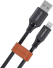 USB A to Lightning Cable 1.2m, Ontekka Nylon Braided Fast Charging Cable USB to iPhone Cord, Compatible with iPhone 13/12/11 Pro Max, XS/XR/iPad (Apple MFi Certified)