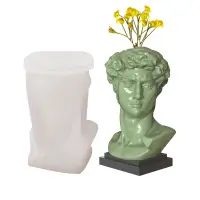 在飛比找蝦皮購物優惠-希臘神像大衛花瓶水泥模具   dly米開朗基羅雕塑筆筒混凝土