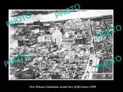 OLD LARGE HISTORIC PHOTO NEW ORLEANS LOUISIANA AERIAL VIEW OF THE TOWN c1930
