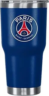 FOCO Officially Licensed Paris Saint-Germain FC Football Team Logo 850ml/30oz Insulated Travel Mug