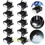 Mini White Strobe Stage Light 24 LED Flash Party DJ Disco Lighting for Home&Club