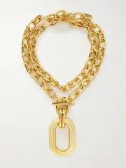 [Rabanne] Rabanne - Gold-tone Necklace - One size One size Gold