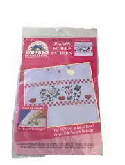 Screen Scenes Beginner Reusable Sceen Pattern Paint By Number No Brush Technique