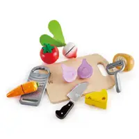 在飛比找蝦皮購物優惠-聚聚玩具【正版】德國 Hape 精緻木玩 - 烹飪食物切切樂