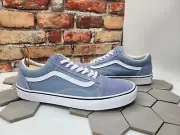 Vans Men Sz 13 Old Skool Knu Sneakers COLOR THEORY Dusty Blue Unc Baby Powder