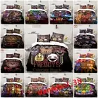 Five Nights At Freddy's FNAF Quilt Duvet Cover Pillowcase Doona Bedding Set Gift