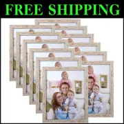 Multi-Functional Rustic 8x10 Frame Set of 12 for a Beautiful Wall Gallery