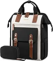 [LOVEVOOK] Laptop Backpack Women, Work Travel Laptop Backpack Purse for Women