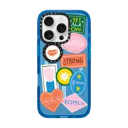 iPhone 16 Pro Impact Case MagSafe Compatible WOMAN STICKERS