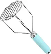 Generic Efficient Stainless Steel Food Masher for Quick Meal Prep, B, as described