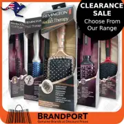 Remington Hair Brush Ceramic Round Paddle Teasing Salon Styling ✅Fast Post✅AUS✅