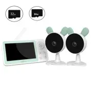 BOIFUN Baby Monitor 4.3" WiFi Video Monitor w/ Camera Cry Detection,Temperature