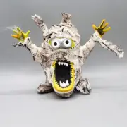 NAVAJO FOLK ART - HALLOWEEN MUMMY MINION by VIRGIL WOOD - NATIVE AMERICAN