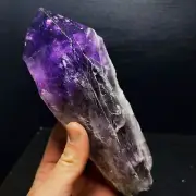 TOP 1005G Natural Amethyst Tower Crystal Stone Healing L4524