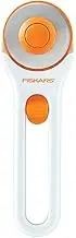 Fiskars Rotary Paper Edger, 45mm Premium Steel Blade, Ideal for Paper, Cardstock, Fabric and Vinyl