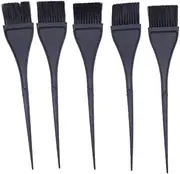 Ipetboom 10PCS Hair Tint Brush Professional Hair Dye Applicator for Salon Home Use Keratin Applications Durable Black Design