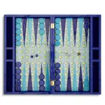 Jonathan Adler Basketweave Backgammon Set