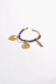ARTISAN ARTILLERY CHARM BRACELET GOLD