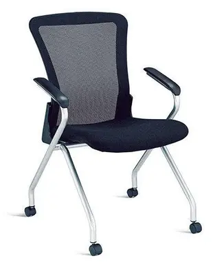 [ 家事達]OA-333-5 網布翻折會議椅 特價 洽談椅 辦公椅 電腦椅
