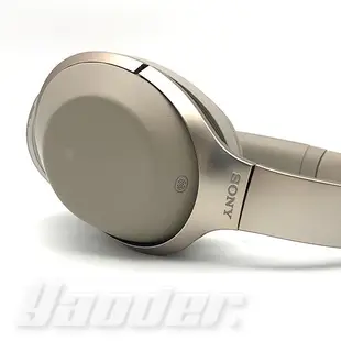 【福利品】SONY MDR-1000X 金 (4) 無線降噪藍芽 可折疊耳罩式耳機 無外包裝 送收納袋