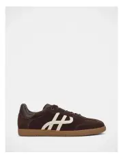 [Hush Puppies] Trackside Sneakers in Ground Coffee