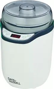 Maker Fermenter Electric Yoghurt Maker/Fermenter 15L x 5.1W Cm 2in1 White/Grey