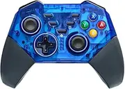 8579 3-in-1 Wireless Bluetooth Gamepad Game Controller Gaming Device Handheld (Color : Blue)