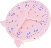 INOOMP Classroom Educational Clock Model Learning Clock for Boys and Girls Develop Time Skills This Time Teaching Tool