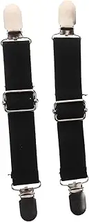 Trousers Leg Fastener Elastic Straps Clip for Seat Cushions Motorcycle Pants Outdoor Activities