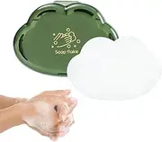 Travel Soap Sheets - Soap Flakes Paper Hand Soap | Skin Friendly Cloud Scented Soap Flakes, Hand Soap for Camping, Indoor, Hiking, Travel