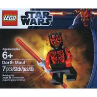 在飛比找蝦皮購物優惠-LEGO 樂高 星際大戰人偶 Darth Maul 達爾摩達